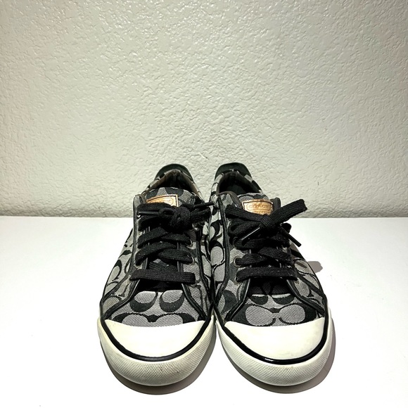 COACH Barrett Monogram Canvas Sneakers